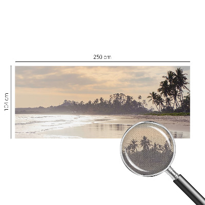 3D fototapet Strandmorgon