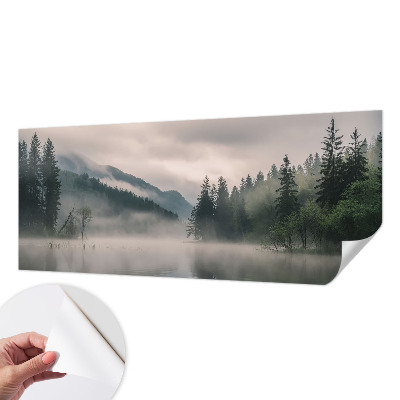 Fototapet för barn med en atmosfärisk sjö som motiv