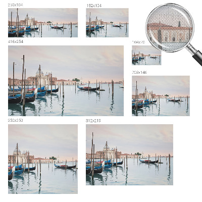 Peel and stick fototapet med motiv av ett venetianskt landskap