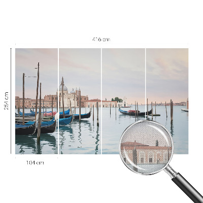 Peel and stick fototapet med motiv av ett venetianskt landskap