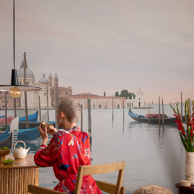 Peel and stick fototapet med motiv av ett venetianskt landskap