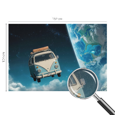 Självhäftande fotovägg Rymdresor