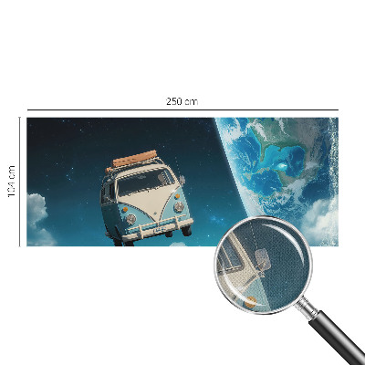 Självhäftande fotovägg Rymdresor