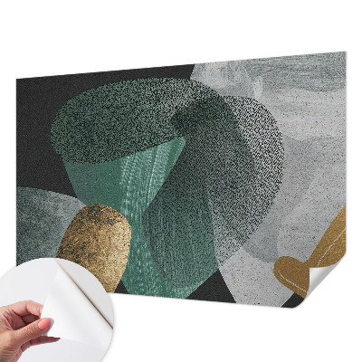 Fototapet barn med abstrakt geometriskt mönster