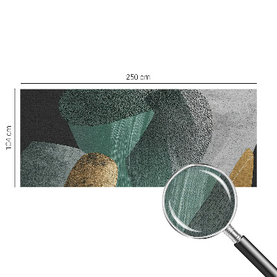 Fototapet barn med abstrakt geometriskt mönster