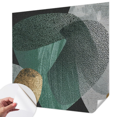 Fototapet barn med abstrakt geometriskt mönster