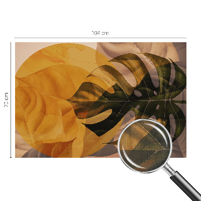 Fototapet för barn Abstrakta löv