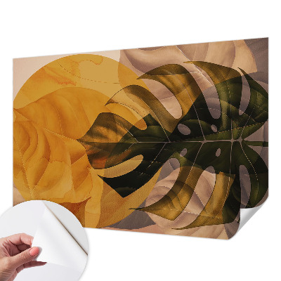 Fototapet för barn Abstrakta löv