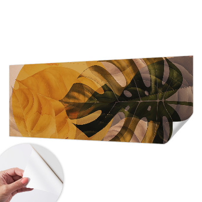 Fototapet för barn Abstrakta löv