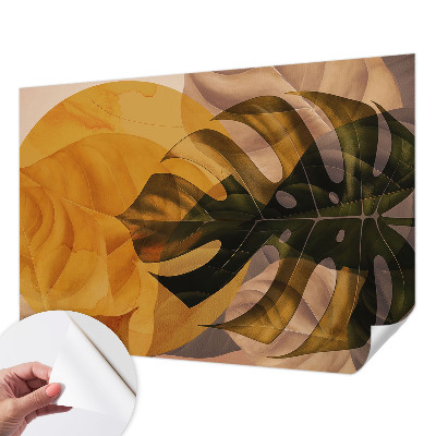 Fototapet för barn Abstrakta löv