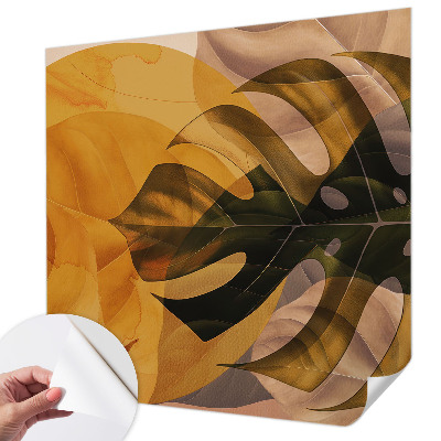 Fototapet för barn Abstrakta löv