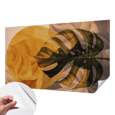 Fototapet för barn Abstrakta löv