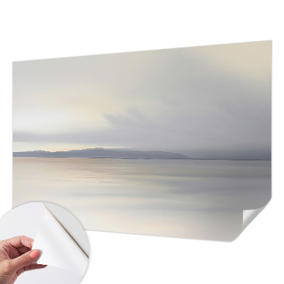 3D fototapet med ett harmoniskt landskap