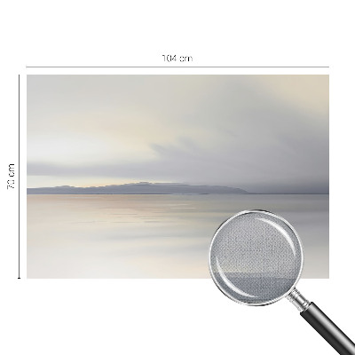 3D fototapet med ett harmoniskt landskap