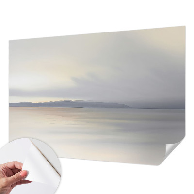 3D fototapet med ett harmoniskt landskap
