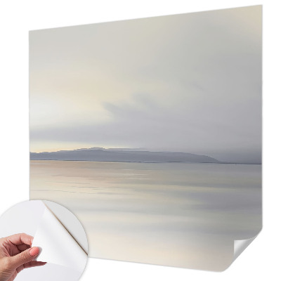3D fototapet med ett harmoniskt landskap