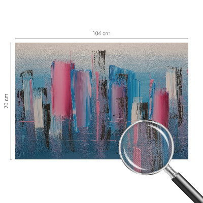 3D fototapet med abstrakta ränder