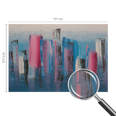 3D fototapet med abstrakta ränder