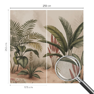 Peel and stick fototapet Växtmotiv