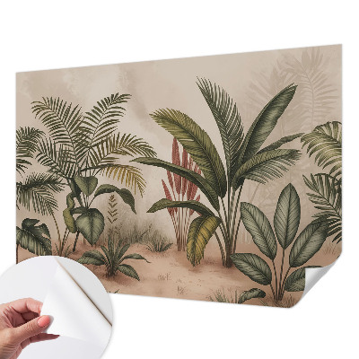 Peel and stick fototapet Växtmotiv