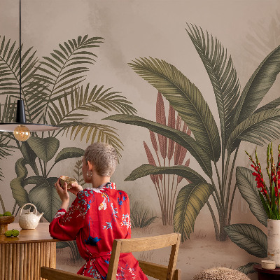 Peel and stick fototapet Växtmotiv