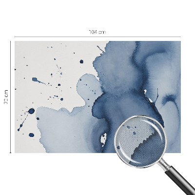 Fototapet för barn Marinblå stänk