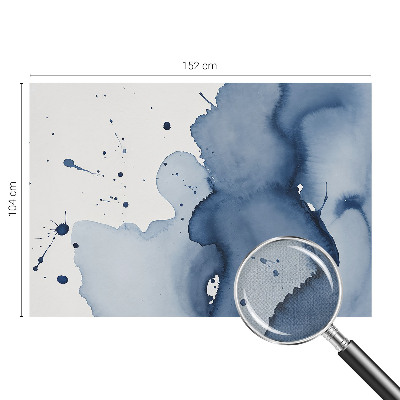 Fototapet för barn Marinblå stänk