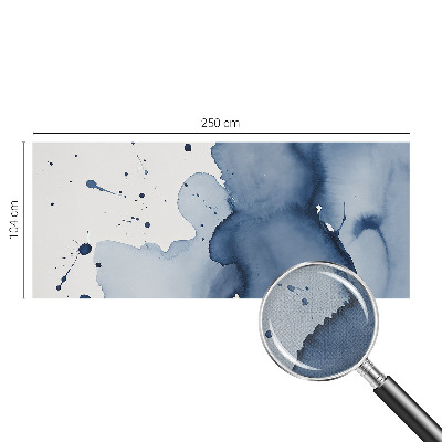 Fototapet för barn Marinblå stänk