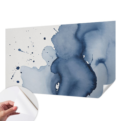 Fototapet för barn Marinblå stänk