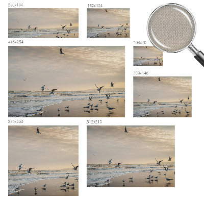 Självhäftande fototapet Lugn vid havet