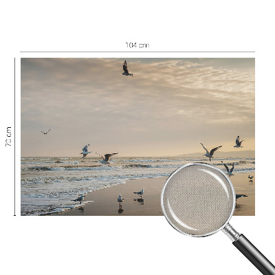 Självhäftande fototapet Lugn vid havet