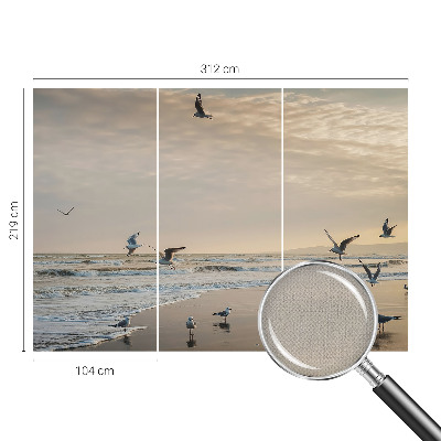 Självhäftande fototapet Lugn vid havet