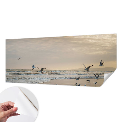 Självhäftande fototapet Lugn vid havet