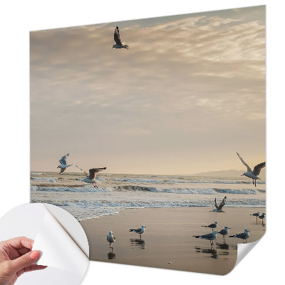 Självhäftande fototapet Lugn vid havet