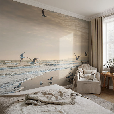 Självhäftande fototapet Lugn vid havet