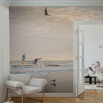 Självhäftande fototapet Lugn vid havet