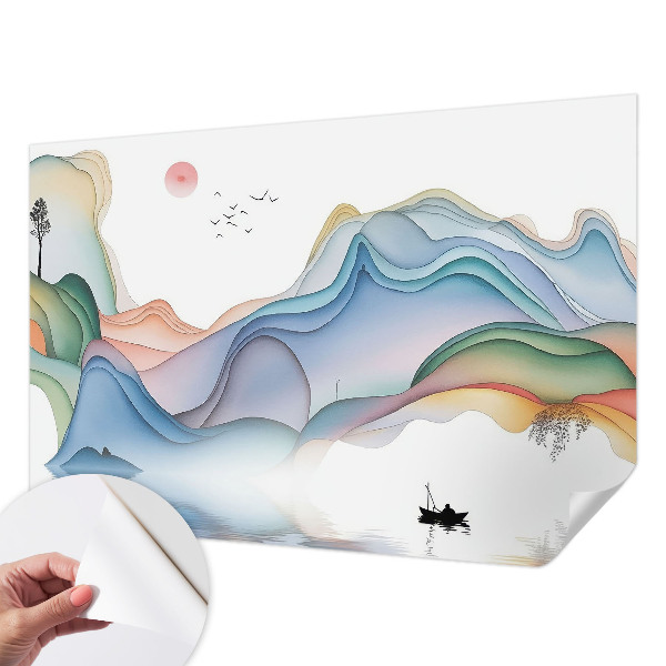 3D fototapet Drömlandskap