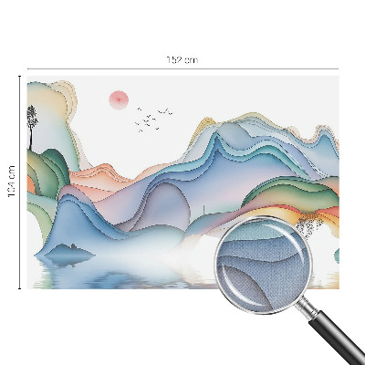 3D fototapet med motiv av ett drömlandskap