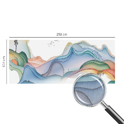 3D fototapet med motiv av ett drömlandskap