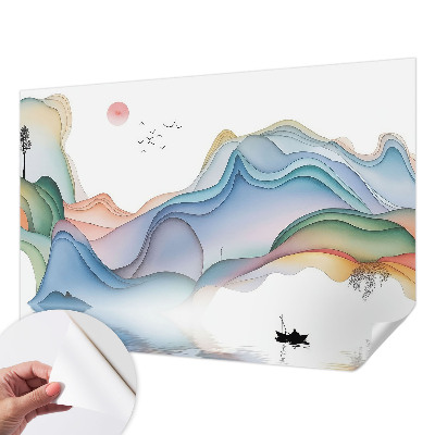 3D fototapet Drömlandskap