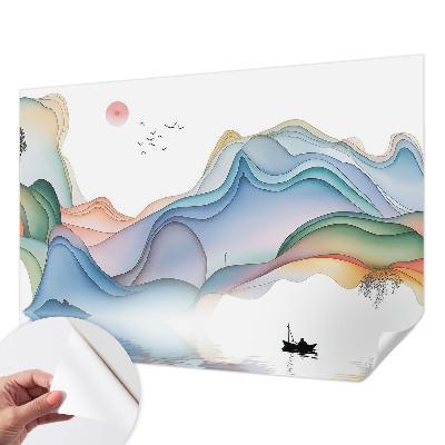 3D fototapet Drömlandskap