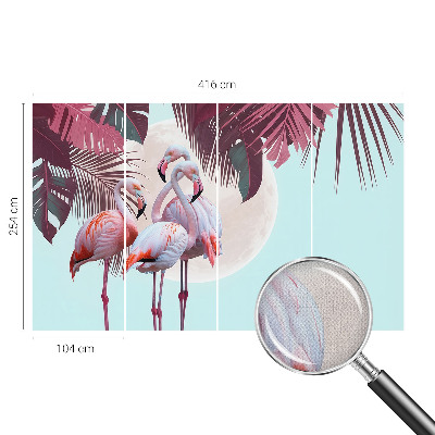 Fototapet för barn Exotiska fåglar