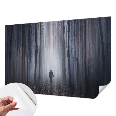 Fototapet barnrum Skogens tystnad