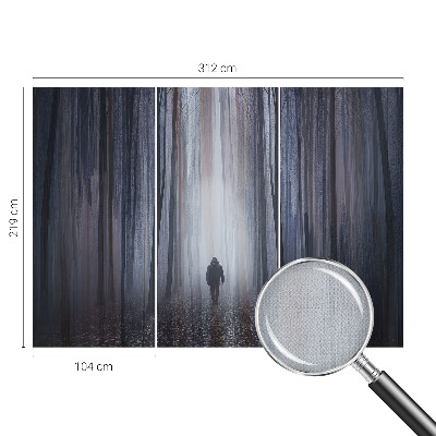 Fototapet barnrum Skogens tystnad