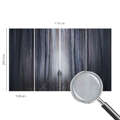 Fototapet barnrum Skogens tystnad