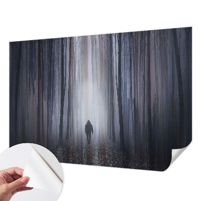 Fototapet barnrum Skogens tystnad