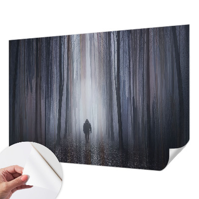 Fototapet barnrum Skogens tystnad