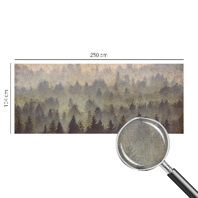 Peel and stick fototapet Skogsdimma