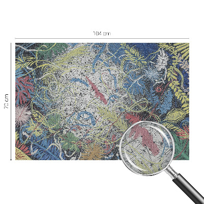 Fototapet för barn Växtvirvlar