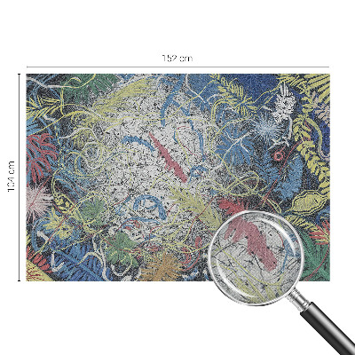 Fototapet för barn Växtvirvlar